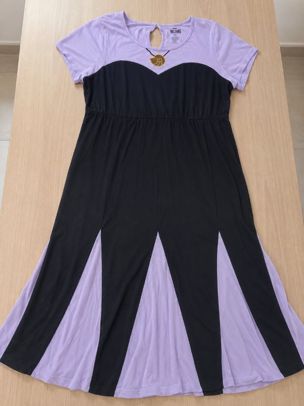 Torrid Disney The Little Mermaid Ursula Purple Maxi Dress Size 22-24, 3XL - Picture 5 of 5